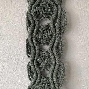 Makramee Wandbehang schmal